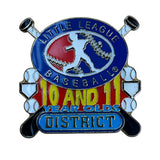 Little League Baseball 10 & 11 Year Olds District Pin