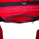 Marlboro Unisex Red Nylon Soft Portable Dual Handles Crossbody Cooler Bag