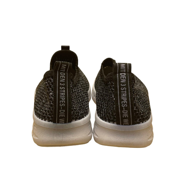 Cool Music Women’s Black Mesh Slip-On Lightweight Casual Walking Shoes Size 38