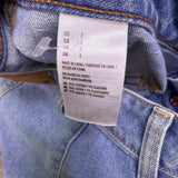 American Eagle Womens Light Blue Denim Button-Front Mini Skirt Stretch Cotton Si