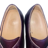 Rockport Men’s Burgundy Leather Lace Up Cap Toe Oxford Dress Shoes Size 10.5