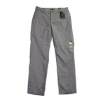 Lee Womens Gray Trousers Regular Fit Flex Motion Waistband Mid Rise Sz10 Short