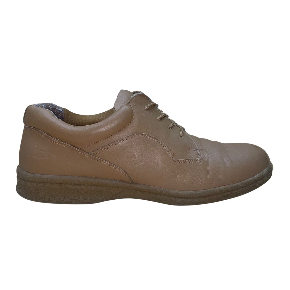 Dr. Scholls Men’s Tan Brown Leather Oxford Shoes Size 7.5M