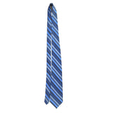 Jones New York Mens Blue Striped Silk Tie Diagonal Classic Pattern Business 58