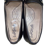 LifeStride Women’s Brown All Man-Made Slip-On Nominate Loafer Shoes Size 7M