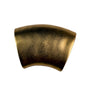 Gold Tone Womens Scarf Holder Vintage Polished Metal Accessory Curved Design