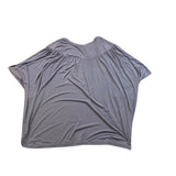 Fashion Bug Womens Gray Kimono Top Beaded Shoulder Size 3X