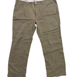 Kenneth Cole Mens Olive Straight-Leg PantsStylish & Comfortable Sz 42X30