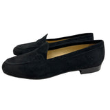 Gucci Women’s Black Suede Slip On Loafers Sz 8 - NWOB