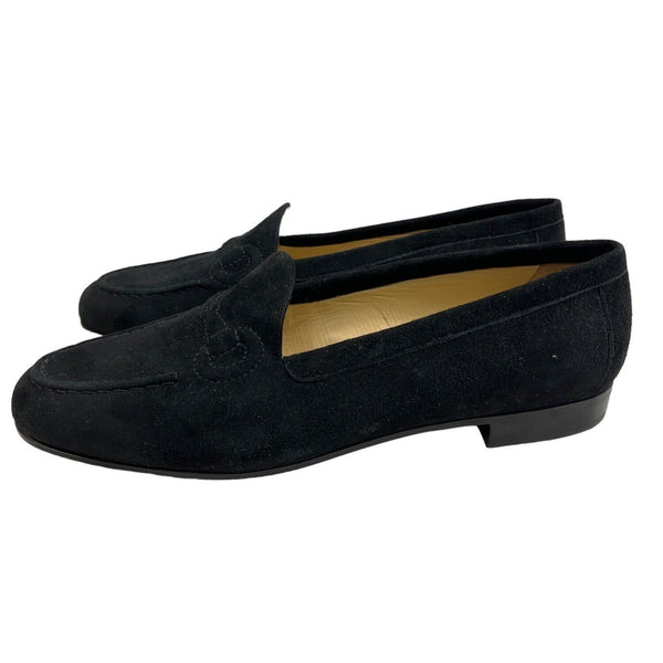 Gucci Women’s Black Suede Slip On Loafers Sz 8 - NWOB