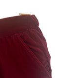 GAP Red Velvet Pants Size 10 Petite Made In Indonesia New