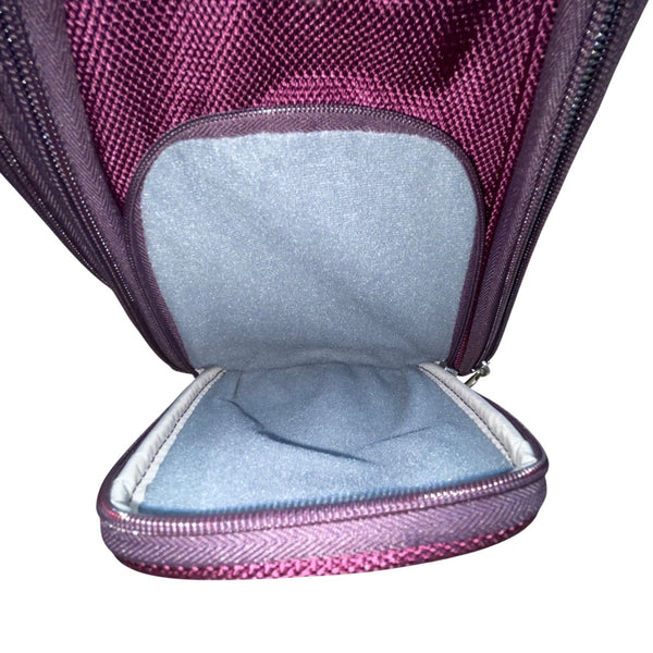 Samsonite Women’s Purple With Adjustable Strap Travel Carry-On Messenger Bag