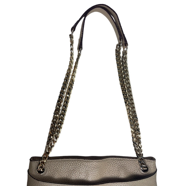 14Th And Union Women's Beige Shoulder Bag Sz M