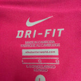 Nike Womens Pink Dri-FIT Polyester & Spandex Skort Animal Print Size Large