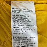 White House Black Market Yellow Sleeveless Halter Top W Keyhole Back Sz 14 - New