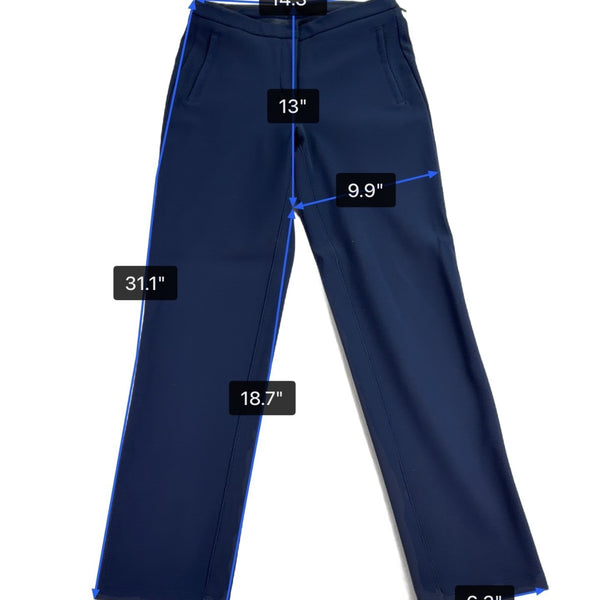 Lululemon Women’s Navy Blue Stretch Dress Pants Comfortable Business Wear