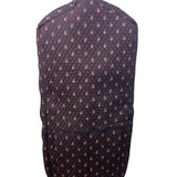 Vera Bradley Women’s Brown Quilted Garment Bag With Paisley Floral Design