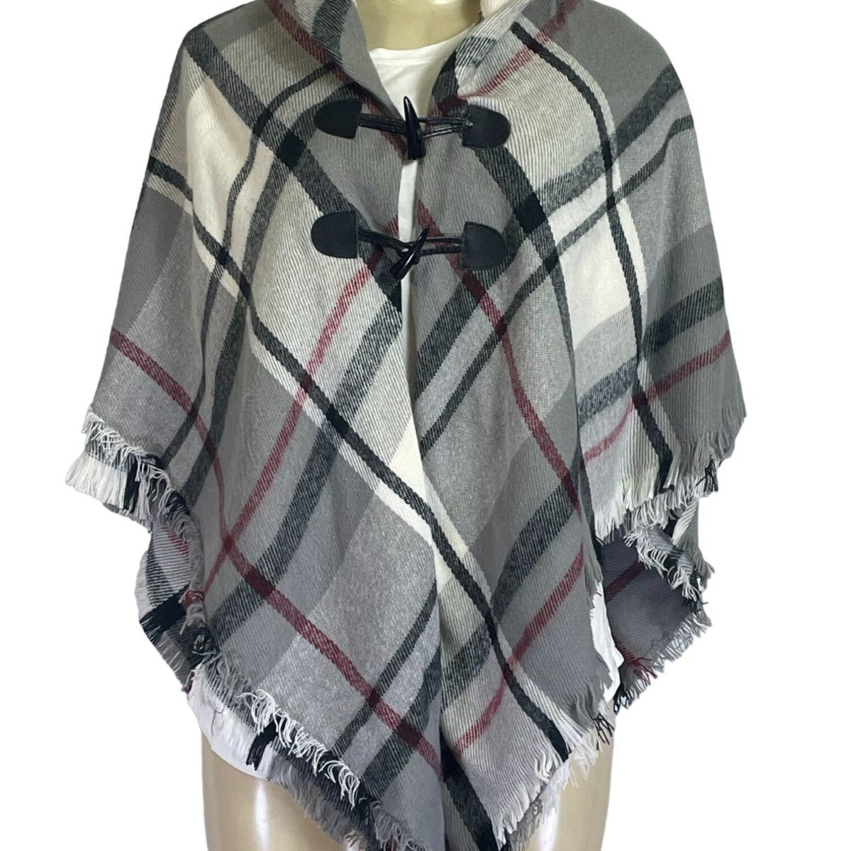 NWT Kohl's  Cardigan Boho Black Gray One size Women's Sweater