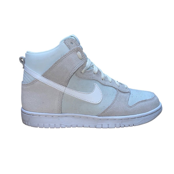 Nike Youth Mint & Grey Suede High-Top Lace-Up Casual Athletic Sneakers Size 6Y