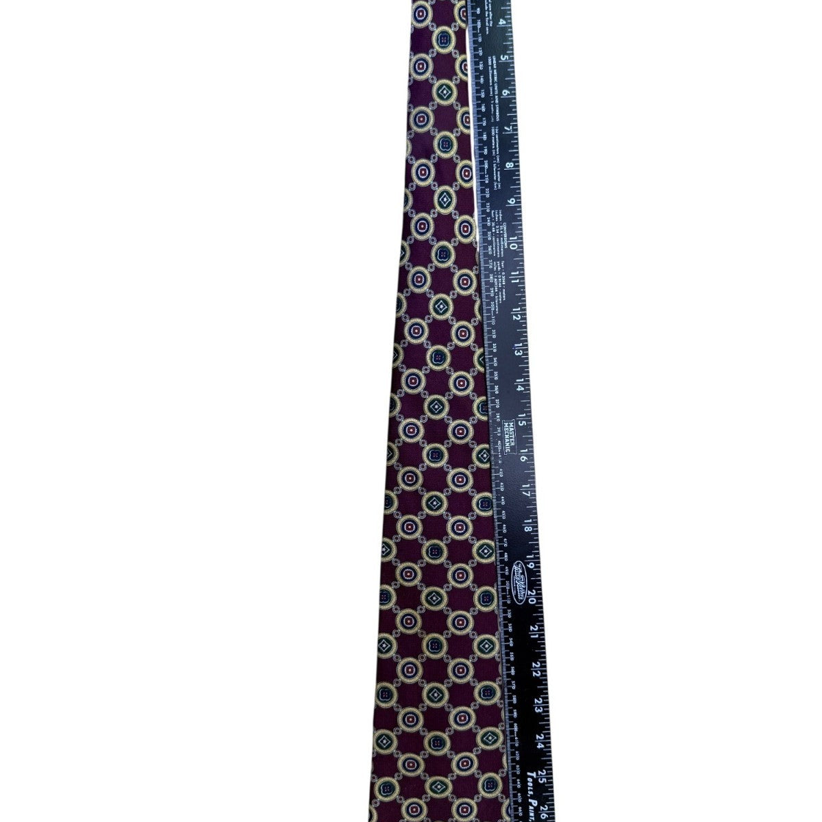 Tommy Hilfiger Mens Multi-Color 100% Italian Silk Patterned Ties
