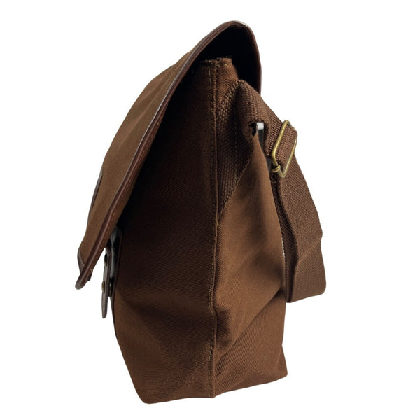 Guess By Marciano Men's Brown Messenger Travelers Bag Sz L
