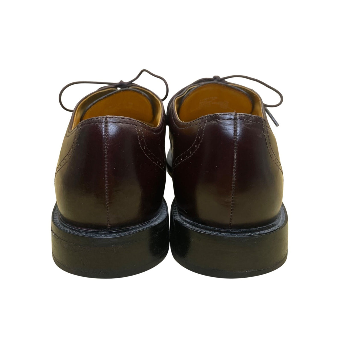 Rockport Men’s Burgundy Genuine Leather Cap Toe Reserve Oxford Shoes 9M