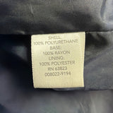 Christopher & Banks Womens Blue Jacket W/ Lace Detail Zipper Pockets Size XL