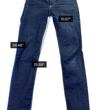 Banana Republic Womens Dark Wash Slim Straight Premium Denim Jeans Sz 27