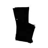 Petite Studio Womens Black Flared Pants Pearl Embellishments Sz XS