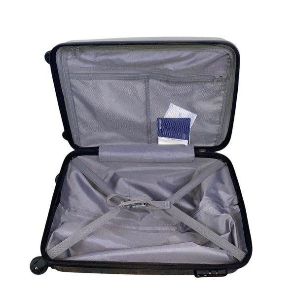 Samsonite Charcoal Hardshell TSA Lock Telescopic Handle Spinner Travel Luggage