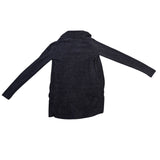Barefoot Dreams Womens Gray Open Front Long Sleeve Knit Cardigan Size XS