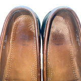 Allen Edmonds Men’s Brown & Black Leather Tassel Slip-On Nashua Loafers Size 13