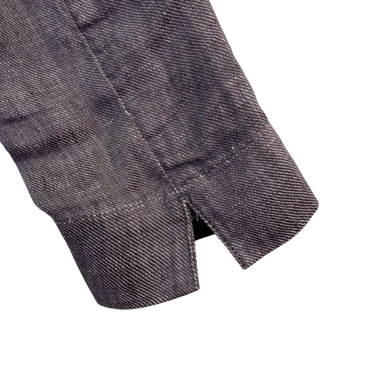 Banana Republic Womens Gray Linen Button-Up Blazer Jacket Size 0P