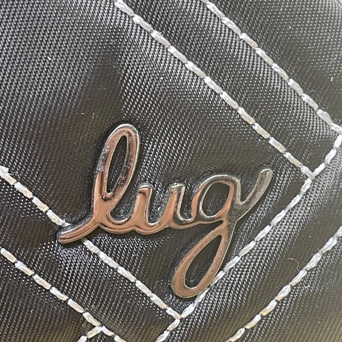 Lug Women’s Black Quilted Nylon Mini Ranger Adjustable Strap Crossbody Bag