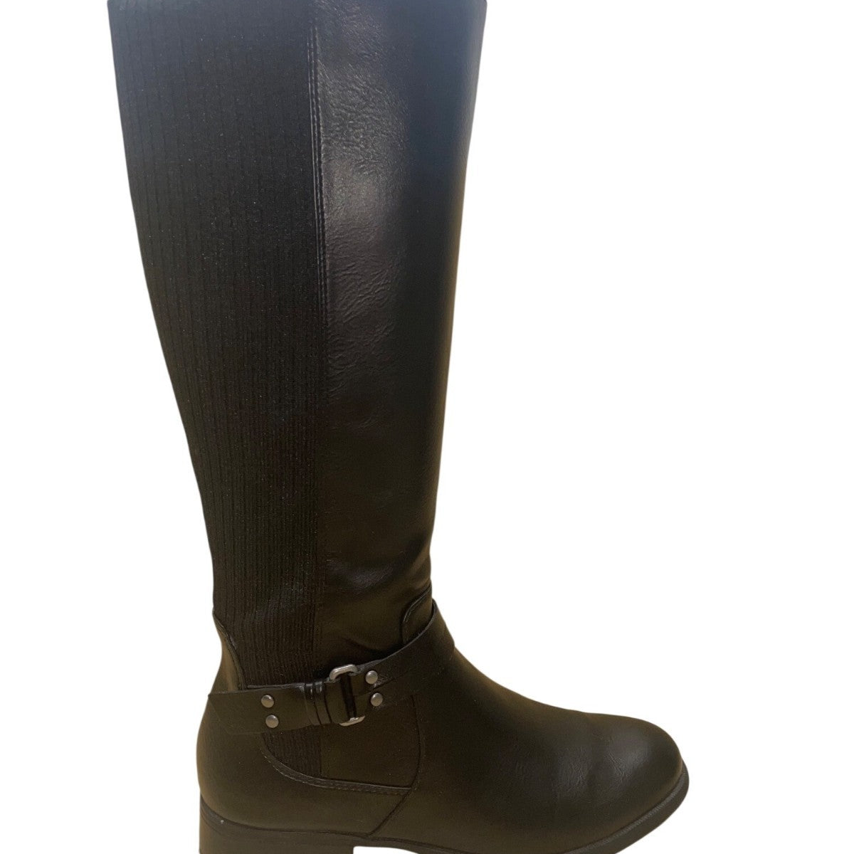 LifeStride Women’s Black Knee Soft System High Riding Boots Size 7M