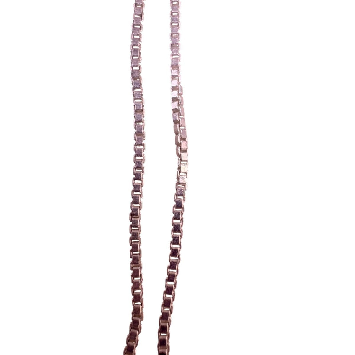 Dune Womens Silver Tone 925 Sterling Chain Necklace Made In Italy 