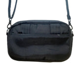 Lug Women’s Black Quilted Polyester Carousel Adjustable Strap Crossbody Bag