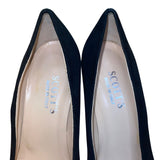 Scotts Women’s Black Suede Pointed Toe Elegant Classic Heels Pumps Size 9.5US