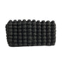 Faz De Conta By Mari Women's Grey Crocheted Clutch Sz M - New
