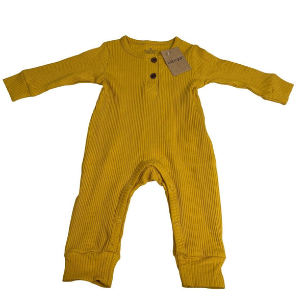 Iadoer Toddler Girl's Mustard Toddler Jumpsuit Sz 3M - NWT