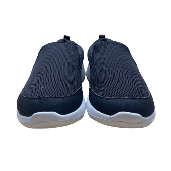 Skechers Men’s Black Mesh Air-Cooled Goga Mat Gen 5 Slip-On Shoes Size 10