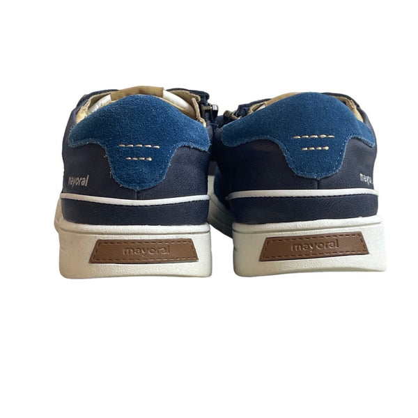 Mayoral Women's  Blue And Black Lace-Up Sneakers Sz 38