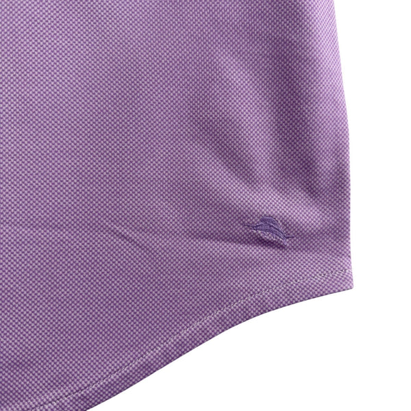 Tommy Bahama Men’s Solid Purple Short Sleeve Button-Up Shirt Sz XL