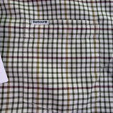 Barbour Mens Brown/Green Checked Shirt Regular Fit Sz XL