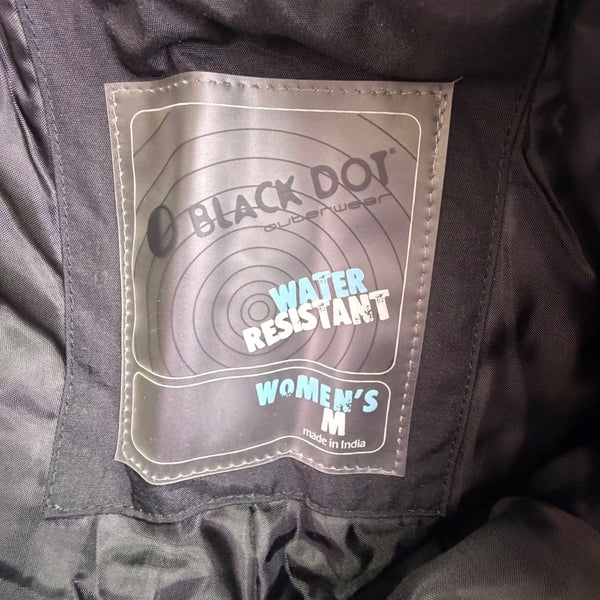 Black Dot Womens Black Water-Resistant Insulated Snow Pants Size M