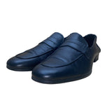 Zara Men’s Black Leather   Slip-On Classic Loafers Dress Shoes Size 41EU/8US