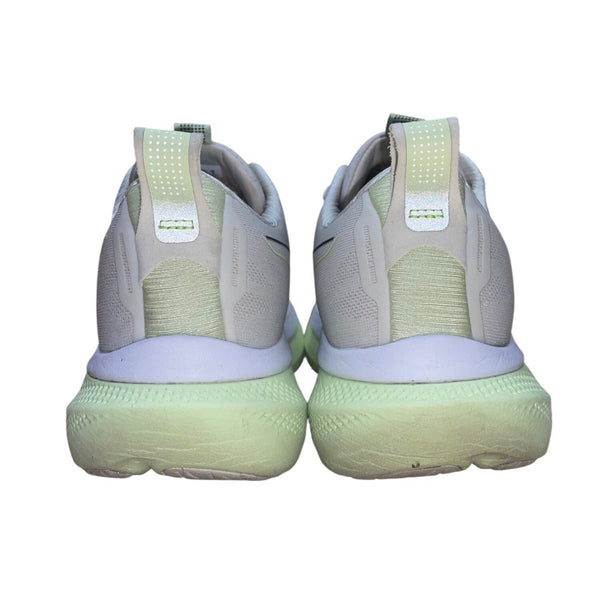 Asics Women’s White & Light Green FF Blast Max GlideRide Max Running Shoes Sz 9