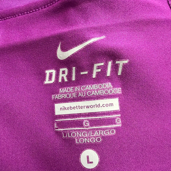 Nike Womens Purple Pleated Skort  Dri-Fit Athletic Wear Size L