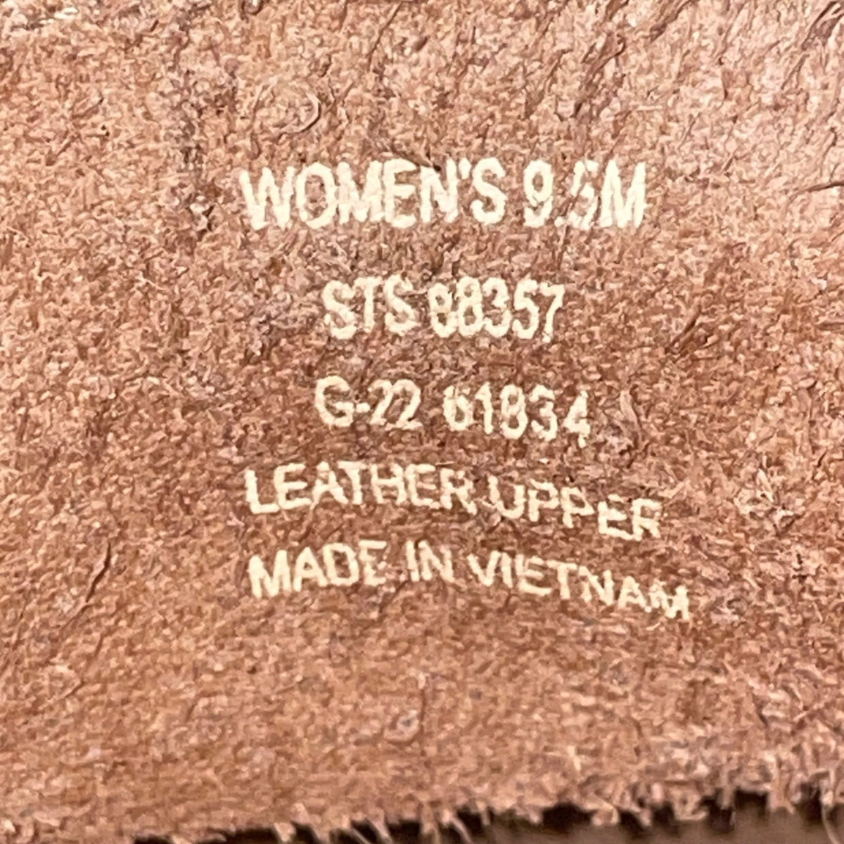 Sperry Women’s Tan Leather Platform Chunky Sole Slip-On Loafers Size 9.5M
