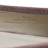 Talbots Women’s Brown Suede Leather Avery Buckle Flats Shoes Size 8M